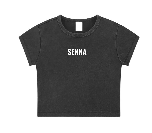 senna cropped T